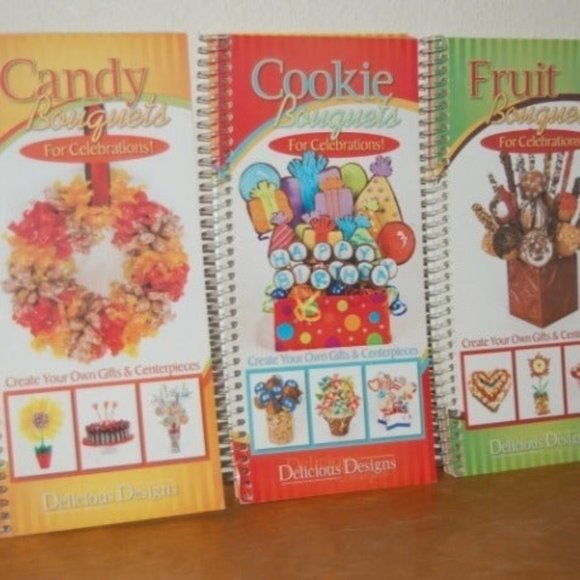 CANDY, COOKIE, FRUIT - BOUGUETS Books * How To - Picture 1 of 5